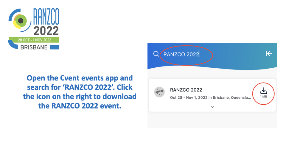 Congress App How To002 Ranzco Brisbane 2022 